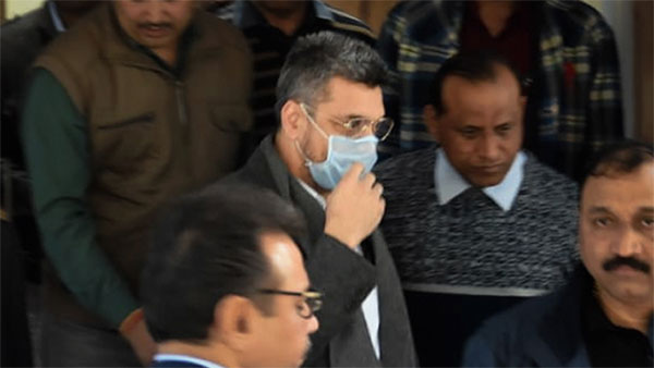 Sanjiv Chawla, a key accused in the match-fixing scandal involving former South African cricket team captain Hansie Cronje in 2000, at crime branch office, in New Delhi Sanjiv Chawla, a key accused in the match-fixing scandal involving former South African cricket team captain Hansie Cronje in 2000, at crime branch office, in New Delhi