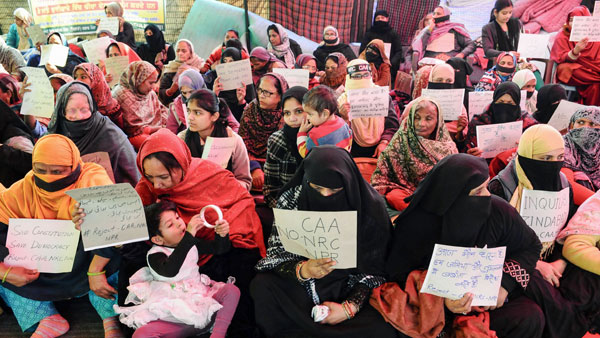 Shaheen Bagh protesters yet to receive permission from Police to march to Shahs residence Shaheen Bagh protesters yet to receive permission from Police to march to Shahs residence