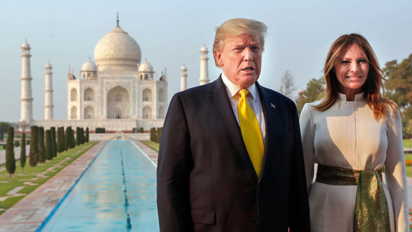 Trump was impressed after learning story of Taj Mahal: Tour guide Trump was impressed after learning story of Taj Mahal: Tour guide