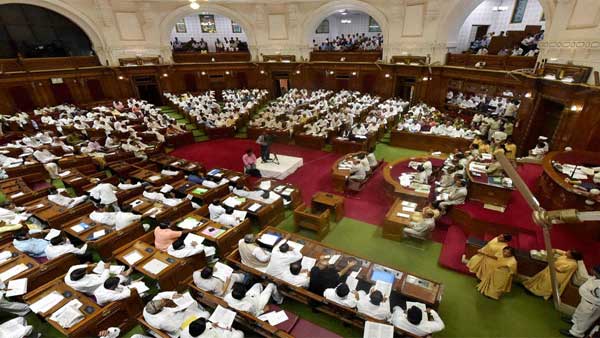Accusing BJP of insensitive towards dalits; SP, BSP, Congress stage walkout in UP Assembly Accusing BJP of insensitive towards dalits; SP, BSP, Congress stage walkout in UP Assembly