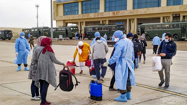 4th batch of 53 Indians evacuated from coronavirus-hit Iran 4th batch of 53 Indians evacuated from coronavirus-hit Iran