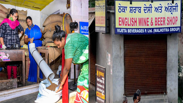 Coronavirus lockdown: Delhi govt distributes ration for next month; Liquor shop shut in MP Coronavirus lockdown: Delhi govt distributes ration for next month; Liquor shop shut in MP