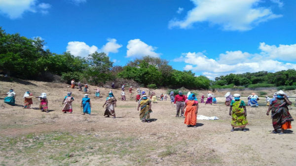 MNREGA work resumes in Puducherry MNREGA work resumes in Puducherry