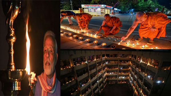 How lighting candles, diyas and flashlights supported the fight against COVID-19 How lighting candles, diyas and flashlights supported the fight against COVID-19