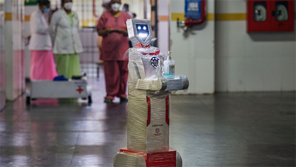Robots may become heroes in war on COVID-19 Robots may become heroes in war on COVID-19