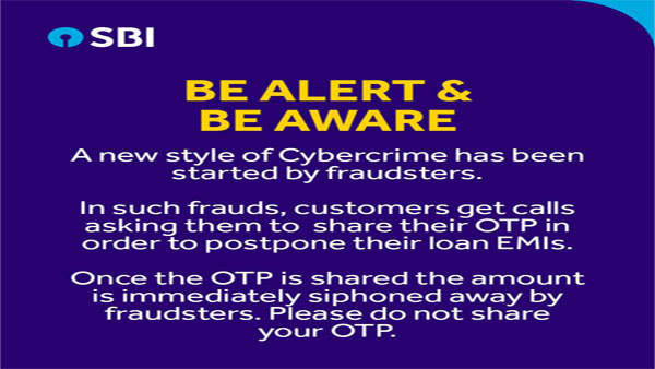No OTP sharing needed to defer EMIs: Do not fall for this cyber fraud No OTP sharing needed to defer EMIs: Do not fall for this cyber fraud