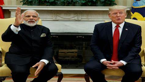 Modi-Trump hold phone conversation Modi-Trump hold phone conversation