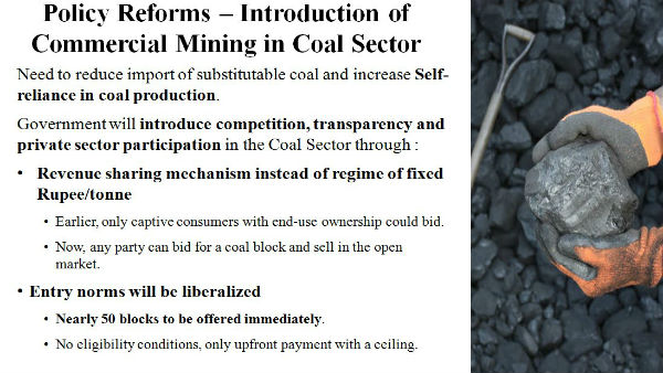 Coal sector Coal sector