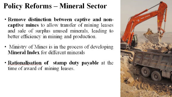 Mineral sector Mineral sector