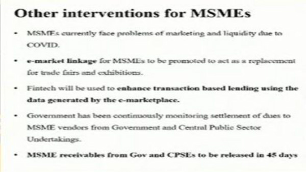 For MSMEs For MSMEs