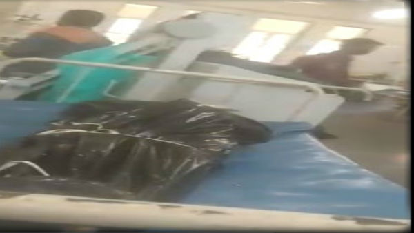 Disturbing video shows COVID-19 patients sleeping next to dead bodies at Sion hospital Disturbing video shows COVID-19 patients sleeping next to dead bodies at Sion hospital
