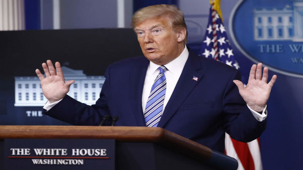 Within a year says Trump on vaccine for COVID-19 Within a year says Trump on vaccine for COVID-19