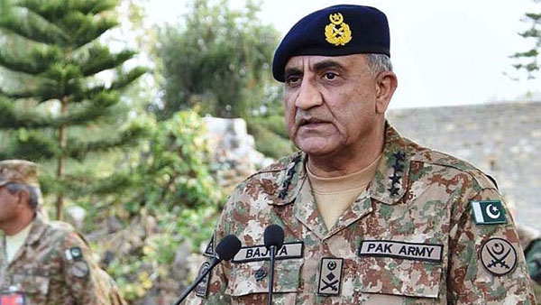 Pakistan army chief General Qamar Javed Bajwa. File photo. Pakistan army chief General Qamar Javed Bajwa. File photo.