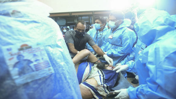 Injured rushed to Hospital