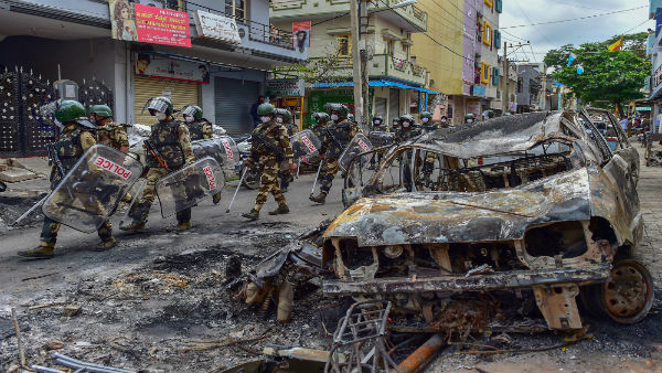 Prohibitory orders extended in riot-hit areas of Bengaluru Prohibitory orders extended in riot-hit areas of Bengaluru