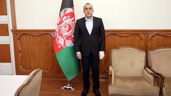First Vice President Amrullah Saleh suffered minor burns in the attack. First Vice President Amrullah Saleh suffered minor burns in the attack.