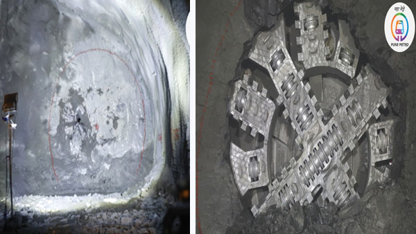 MMRC says tunnel breakthrough for Pune metro MMRC says tunnel breakthrough for Pune metro