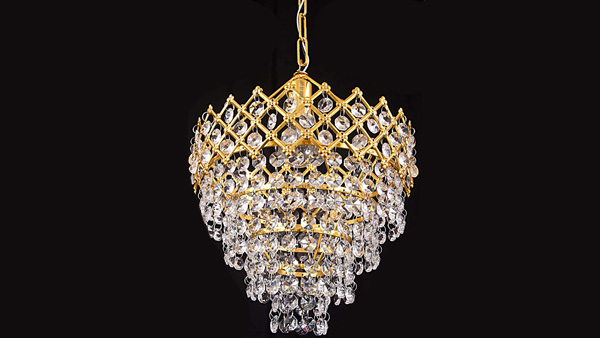 Prop It Up Metal Lighting Austrian Crystal: Prop It Up Metal Lighting Austrian Crystal: