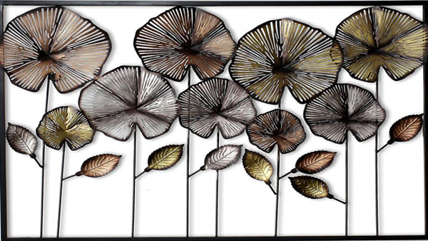Craftter, Iron Floating Wall Hanging Sculpture Frame Metal Art: Craftter, Iron Floating Wall Hanging Sculpture Frame Metal Art: