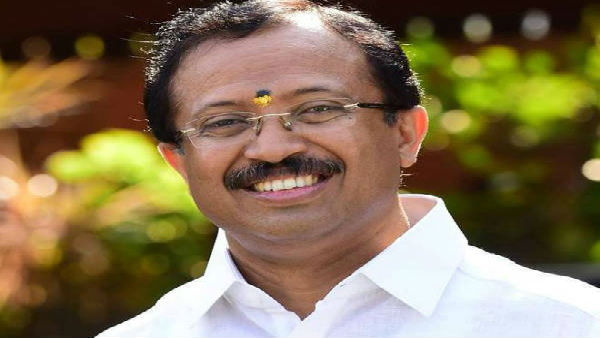 Union Minister Muraleedharan Union Minister Muraleedharan