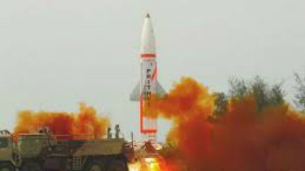 Successful night trial of nuclear-capable Prithvi-2 missile Successful night trial of nuclear-capable Prithvi-2 missile