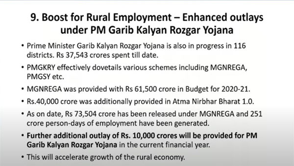 Boost for project exports: