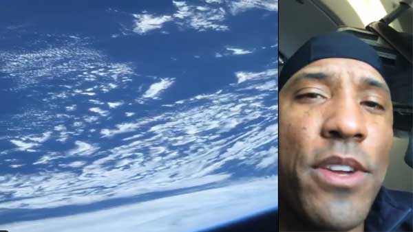 Little blue marble: NASA astronaut posts his first video of Earth from space Little blue marble: NASA astronaut posts his first video of Earth from space