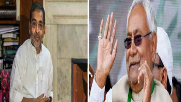 Upendra Kushwaha and Nitish Kumar Upendra Kushwaha and Nitish Kumar