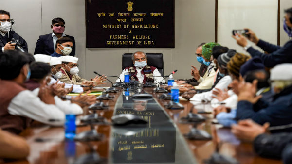  Farm laws stir: Govts 6th round of meeting with farm leaders today 