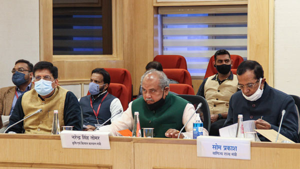 Ahead of crucial farm law talks, Shah, Singh Tomar meet PM Ahead of crucial farm law talks, Shah, Singh Tomar meet PM
