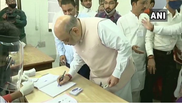 Gujarat civic polls 2021: Voting underway for 6 municipal corporations, Amit Shah casts his vote Gujarat civic polls 2021: Voting underway for 6 municipal corporations, Amit Shah casts his vote