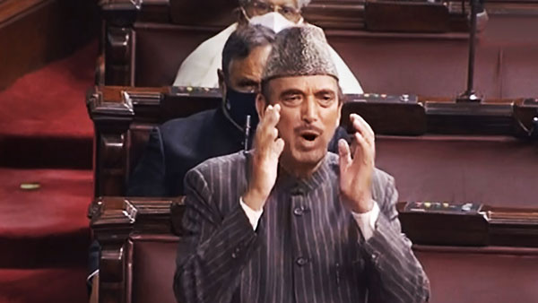 Azad tells govt to bring Bill to restore statehood for J&K Azad tells govt to bring Bill to restore statehood for J&K