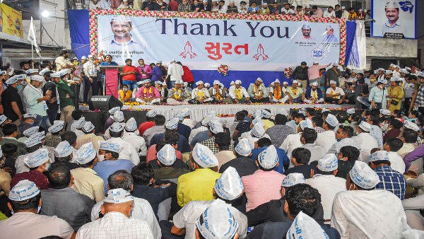 Gujarat Municipal Election Results 2021: AAP opens account in civic polls, becomes No 2 in Surat Gujarat Municipal Election Results 2021: AAP opens account in civic polls, becomes No 2 in Surat