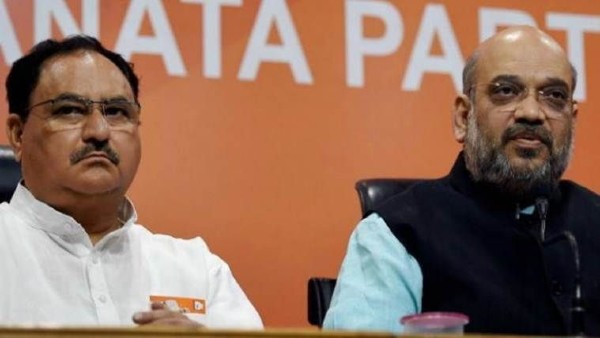 BJP President J P Nadda and Union Home Minister Amit Shah BJP President J P Nadda and Union Home Minister Amit Shah