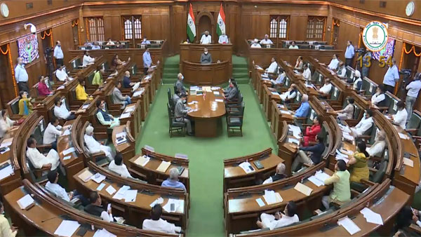 Members of AAP, BJP spar in Assembly over credit for COVID-19 management in Delhi Members of AAP, BJP spar in Assembly over credit for COVID-19 management in Delhi