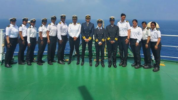 All-women crew of MT Swarna Krishna makes history All-women crew of MT Swarna Krishna makes history