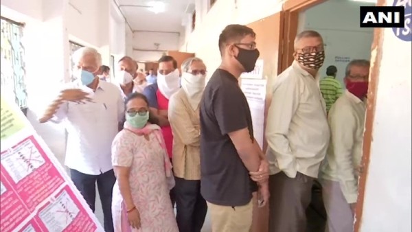 Telangana Legislative Council 2021: Voting underway in two Graduates constituencies Telangana Legislative Council 2021: Voting underway in two Graduates constituencies