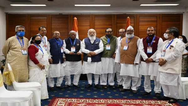 PM meets political leaders from 14-party alliance PM meets political leaders from 14-party alliance