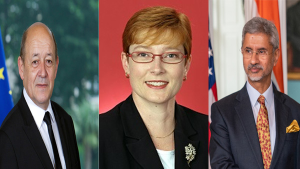 Focus on Indo-Pacific region: Foreign ministers of India, Australia, France to meet on April 13 Focus on Indo-Pacific region: Foreign ministers of India, Australia, France to meet on April 13