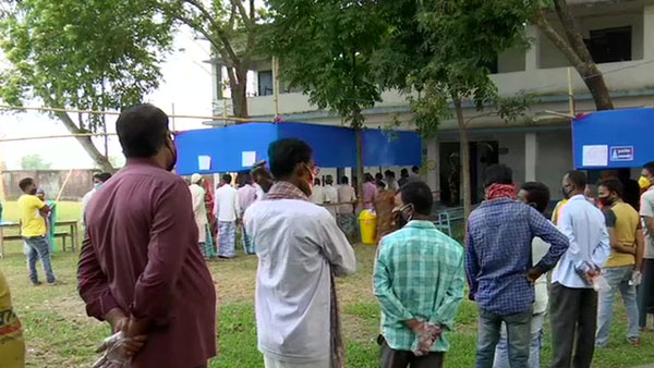 West Bengal elections 2021: Polling underway for 43 seats in sixth phase amid Covid shadow West Bengal elections 2021: Polling underway for 43 seats in sixth phase amid Covid shadow
