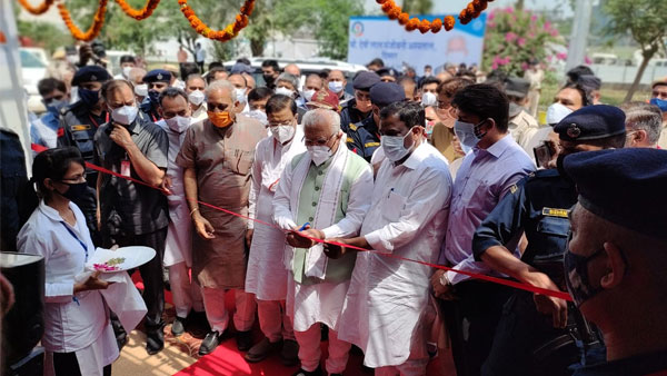 500-bed COVID Hospital at O.P. Jindal Modern School becomes operational 500-bed COVID Hospital at O.P. Jindal Modern School becomes operational