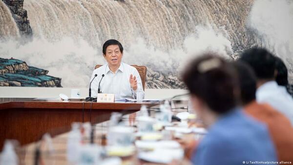Chinese lawmakers at the Standing Committee of the NPC, led by Li Zhanshu, passed the new anti-sanctions law Thursday Chinese lawmakers at the Standing Committee of the NPC, led by Li Zhanshu, passed the new anti-sanctions law Thursday