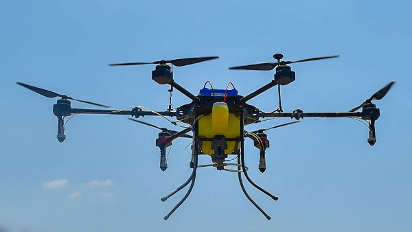 Pak drone fired at by BSF Pak drone fired at by BSF