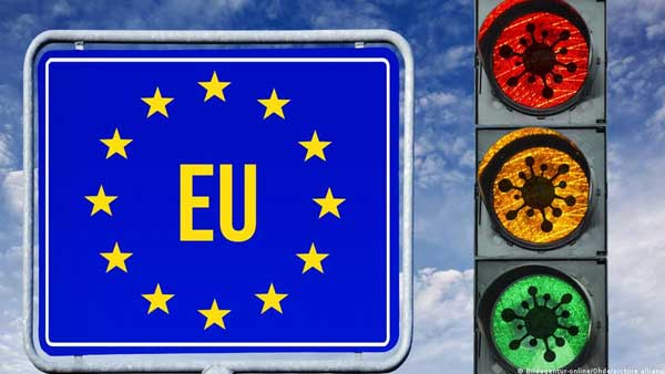 The European Union COVID traffic light system The European Union COVID traffic light system