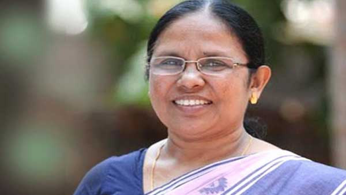 KK Shailaja bags prestigious European award KK Shailaja bags prestigious European award