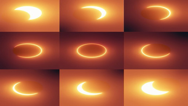 A Ring of fire Solar Eclipse delights skygazers A Ring of fire Solar Eclipse delights skygazers