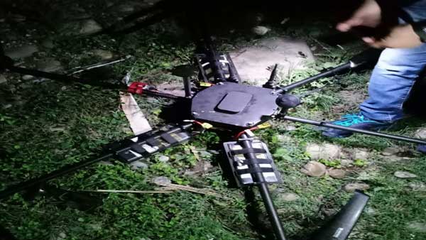 Indian security forces avert massive terror attack; Explosives-laden drone shot down in Jammu area Indian security forces avert massive terror attack; Explosives-laden drone shot down in Jammu area