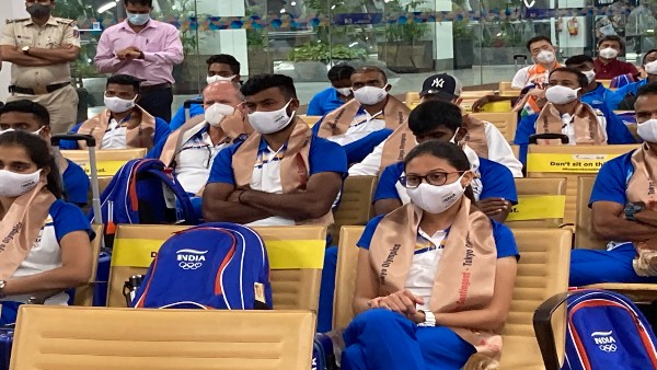 First batch of Indian contingent reaches Tokyo after rousing send-off First batch of Indian contingent reaches Tokyo after rousing send-off