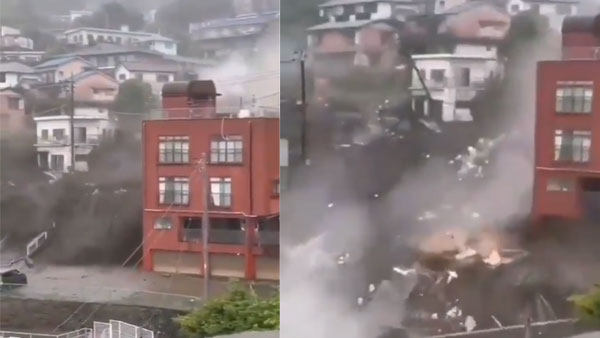 Fact check: Video from Japan being shared as visuals of landslides from Dharamshala Fact check: Video from Japan being shared as visuals of landslides from Dharamshala