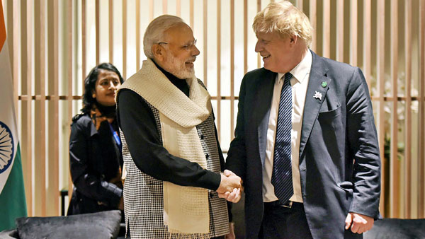 Trade talks on cards during Boris Johnson’s India visit Trade talks on cards during Boris Johnson’s India visit